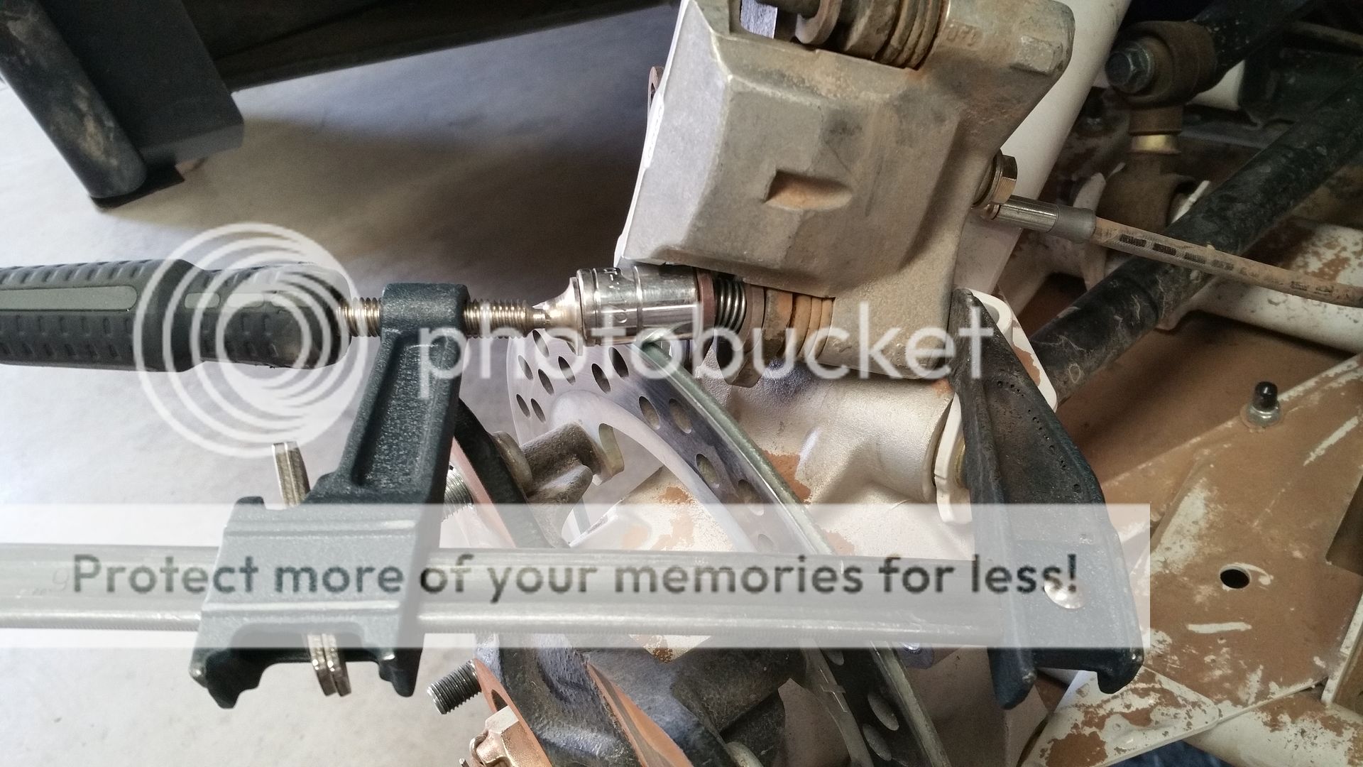 Rear brake pad rattle & clicking Polaris General Forum